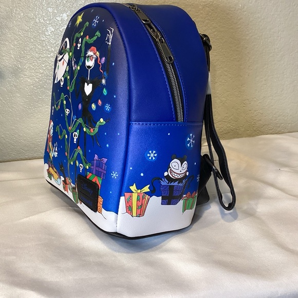 The Nightmare Before Christmas Holiday Decorating Loungefly Backpack - Picture 4 of 4